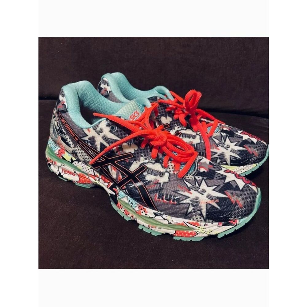 ASICS GEL NIMBUS 18 Cartoon Comic limited edition 8.5 US, XLNT Condition